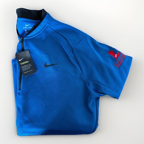 Nike Therma-FIT 1/4 Zip Fleece Men's XXL Pullover St. Jude Hospital EMBROIDERY!! - Picture 1 of 14